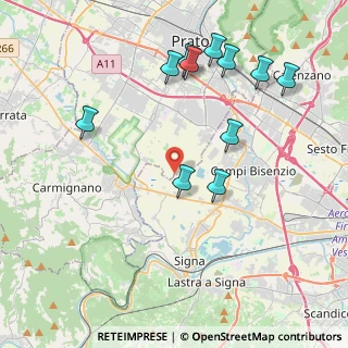 Mappa Via del Salciolo, 50013 Campi Bisenzio FI, Italia (4.49)