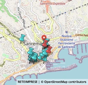 Mappa Via Mentana, 18038 Sanremo IM, Italia (0.404)