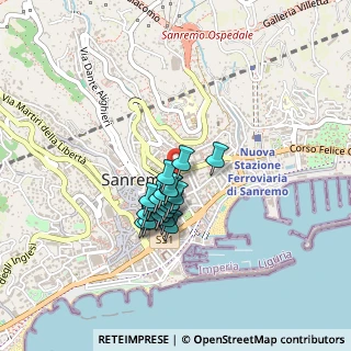 Mappa Via Mentana, 18038 Sanremo IM, Italia (0.3025)
