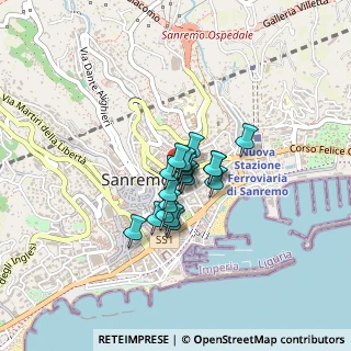Mappa Via Giovanni Marsaglia, 18038 Sanremo IM, Italia (0.23053)