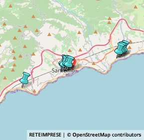 Mappa Corso Salvo d' Acquisto, 18038 Sanremo IM, Italia (3.01364)