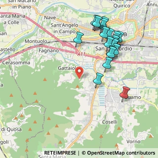 Mappa Via Per Vicopelago, 55100 Lucca LU, Italia (2.3345)