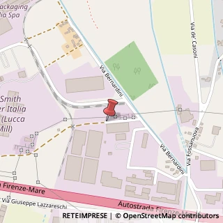 Mappa Via Bocci, 2, 55016 Porcari, Lucca (Toscana)