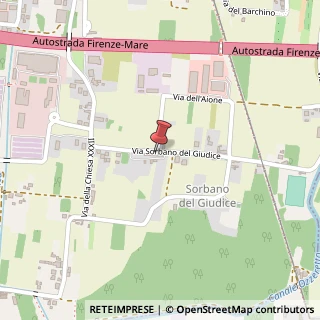 Mappa Via Sorbano del Giudice, 220, 55100 Lucca, Lucca (Toscana)