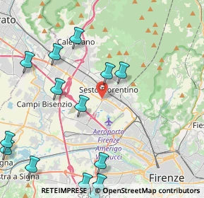 Mappa 50019 Firenze FI, Italia (5.735)
