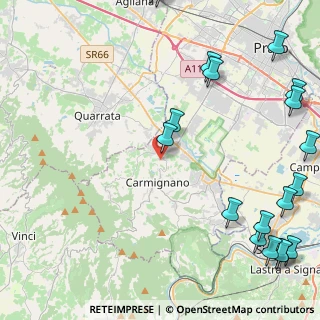 Mappa Via Anna Maria Enriquez Agnoletti, 59015 Seano PO, Italia (6.928)