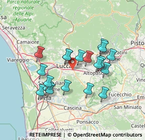 Mappa Parezzana, 55012 Capannori LU, Italia (12.67947)