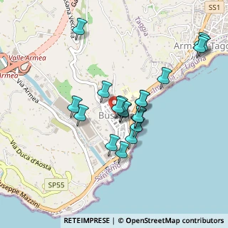 Mappa Via Circonvallazione, 18038 Sanremo IM, Italia (0.4025)