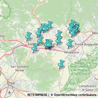 Mappa E76, 55012 Capannori LU, Italia (6.442)