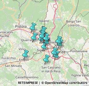 Mappa Via Pier Paolo Pasolini, 50013 Campi Bisenzio FI, Italia (8.502)