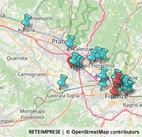 Mappa Via Pier Paolo Pasolini, 50013 Campi Bisenzio FI, Italia (8.189)