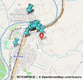 Mappa Via Salvador Allende, 50068 Rufina FI, Italia (0.4065)