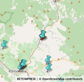 Mappa Via Salvador Allende, 50068 Rufina FI, Italia (5.35923)