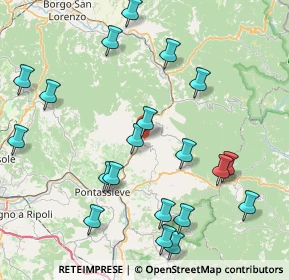 Mappa Via Salvador Allende, 50068 Rufina FI, Italia (9.7305)