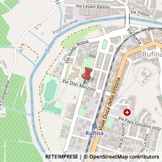 Mappa Via Don Giovanni Minzoni, 18, 50068 Rufina, Firenze (Toscana)
