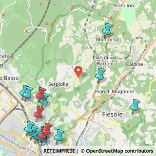 Mappa Trespiano, 50139 Firenze FI, Italia (3.56125)