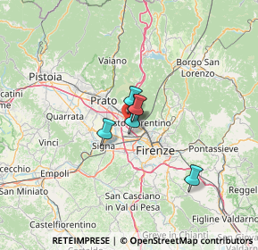 Mappa Via Vicinale Pantano, 50019 Sesto Fiorentino FI, Italia (57.46842)