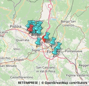 Mappa Via Vicinale Pantano, 50019 Sesto Fiorentino FI, Italia (10.29824)