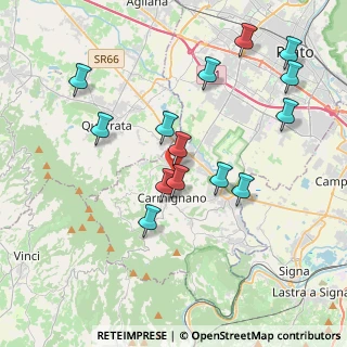 Mappa Via Agnoletti Enriquez Anna Maria, 59015 Seano PO, Italia (4.05429)