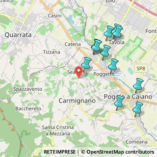 Mappa Via Agnoletti Enriquez Anna Maria, 59015 Seano PO, Italia (2.31636)