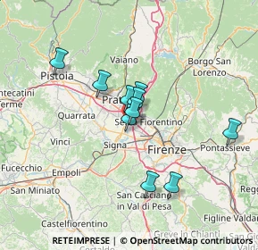 Mappa Via Francesco Ferrucci, 50013 Campi Bisenzio FI, Italia (16.9925)