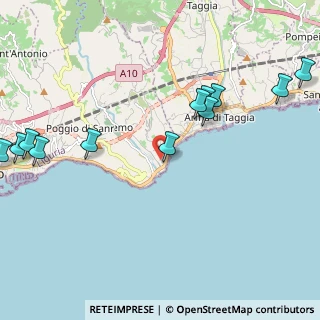 Mappa SS 1, 18038 Sanremo IM, Italia (2.68083)