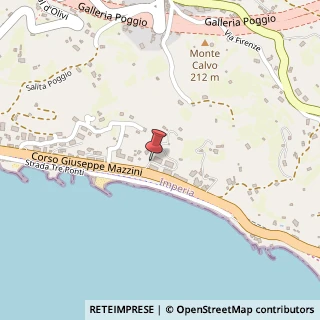 Mappa Corso Giuseppe Mazzini, 413, 18038 Sanremo, Imperia (Liguria)