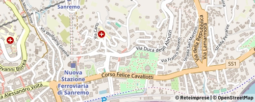 Mappa Sanremo