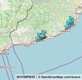 Mappa Via della Repubblica, 18038 Sanremo IM, Italia (42.10154)