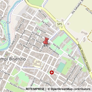 Mappa Via Saliscendi, 14, 50013 Campi Bisenzio, Firenze (Toscana)