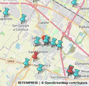 Mappa Piazza Antonio Gramsci, 50013 Campi Bisenzio FI, Italia (2.55625)