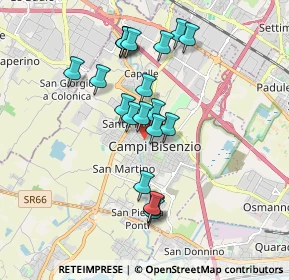 Mappa Piazza Antonio Gramsci, 50013 Campi Bisenzio FI, Italia (1.6725)