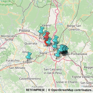 Mappa Via Calatafimi, 50013 Campi Bisenzio FI, Italia (10.63471)