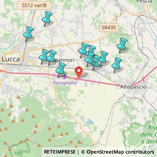 Mappa A11, 55016 Porcari LU, Italia (3.71833)