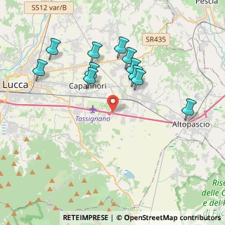 Mappa A11, 55016 Porcari LU, Italia (3.96909)