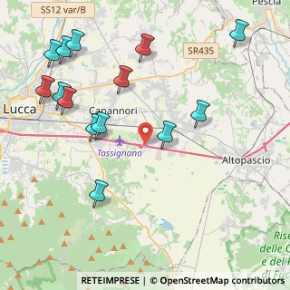 Mappa A11, 55016 Porcari LU, Italia (4.89429)