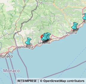 Mappa Via Galileo Galilei, 18038 Sanremo IM, Italia (26.7775)