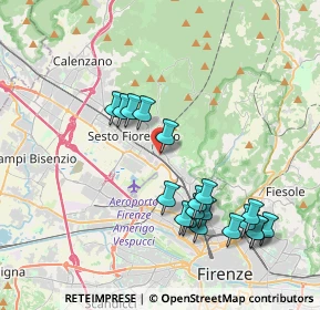 Mappa Via Luigi Cherubini, 50019 Sesto Fiorentino FI, Italia (4.10789)