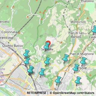 Mappa Via delle Masse, 50141 Firenze FI, Italia (2.88385)