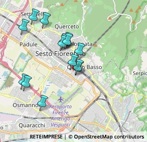 Mappa Via della Cooperazione, 50019 Sesto Fiorentino FI, Italia (1.75333)