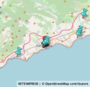 Mappa Strada Ospedale, 18038 Sanremo IM, Italia (4.01667)