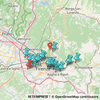 Mappa Unnamed Road, 50139 Firenze FI, Italia (7.42)