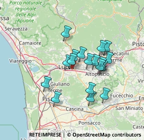 Mappa Via Comunale Chiesa di Toringo, 55012 Capannori LU, Italia (11.42111)