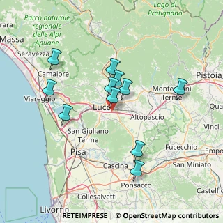 Mappa Via Comunale Chiesa di Toringo, 55012 Capannori LU, Italia (13.48182)