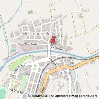 Mappa Via Trieste, 34, 50065 Pontassieve, Firenze (Toscana)