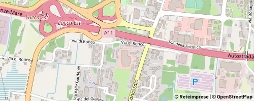 Mappa Lucca