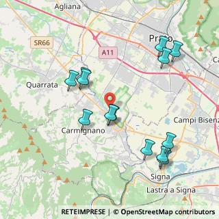 Mappa Via di Bogaia, 59100 Prato PO, Italia (4.27308)