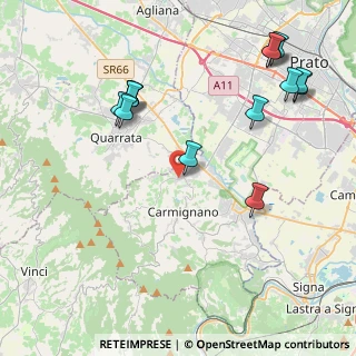 Mappa Via Giacomo Matteotti, 59011 Seano PO, Italia (4.99357)
