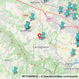 Mappa Via Giacomo Matteotti, 59011 Seano PO, Italia (7.0125)