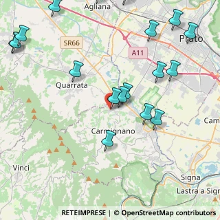 Mappa Via Giacomo Matteotti, 59011 Seano PO, Italia (5.56333)